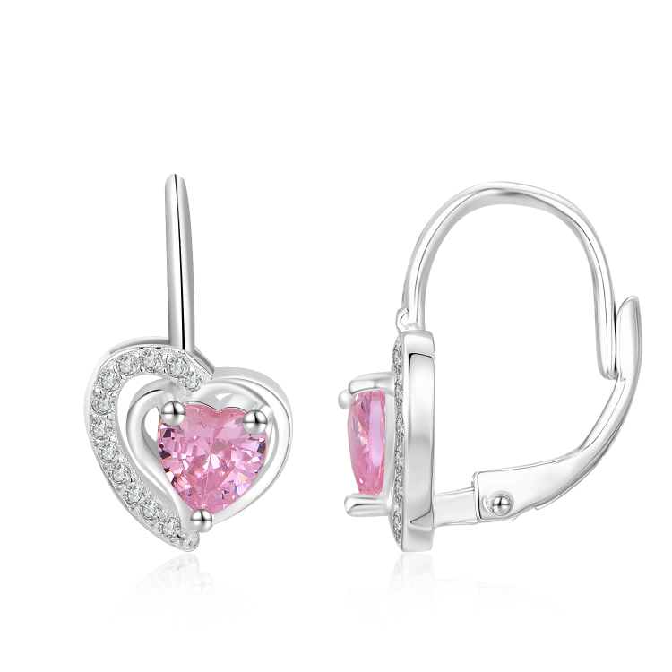 925 Silver French Lock Earrings