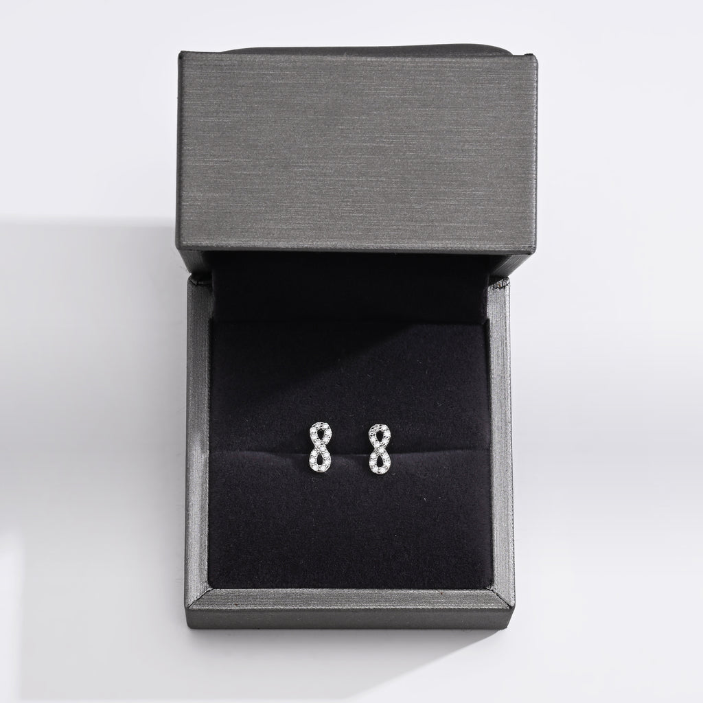 925 Silver Moissanite Earrings 0.3 CT. VVS1 D Color