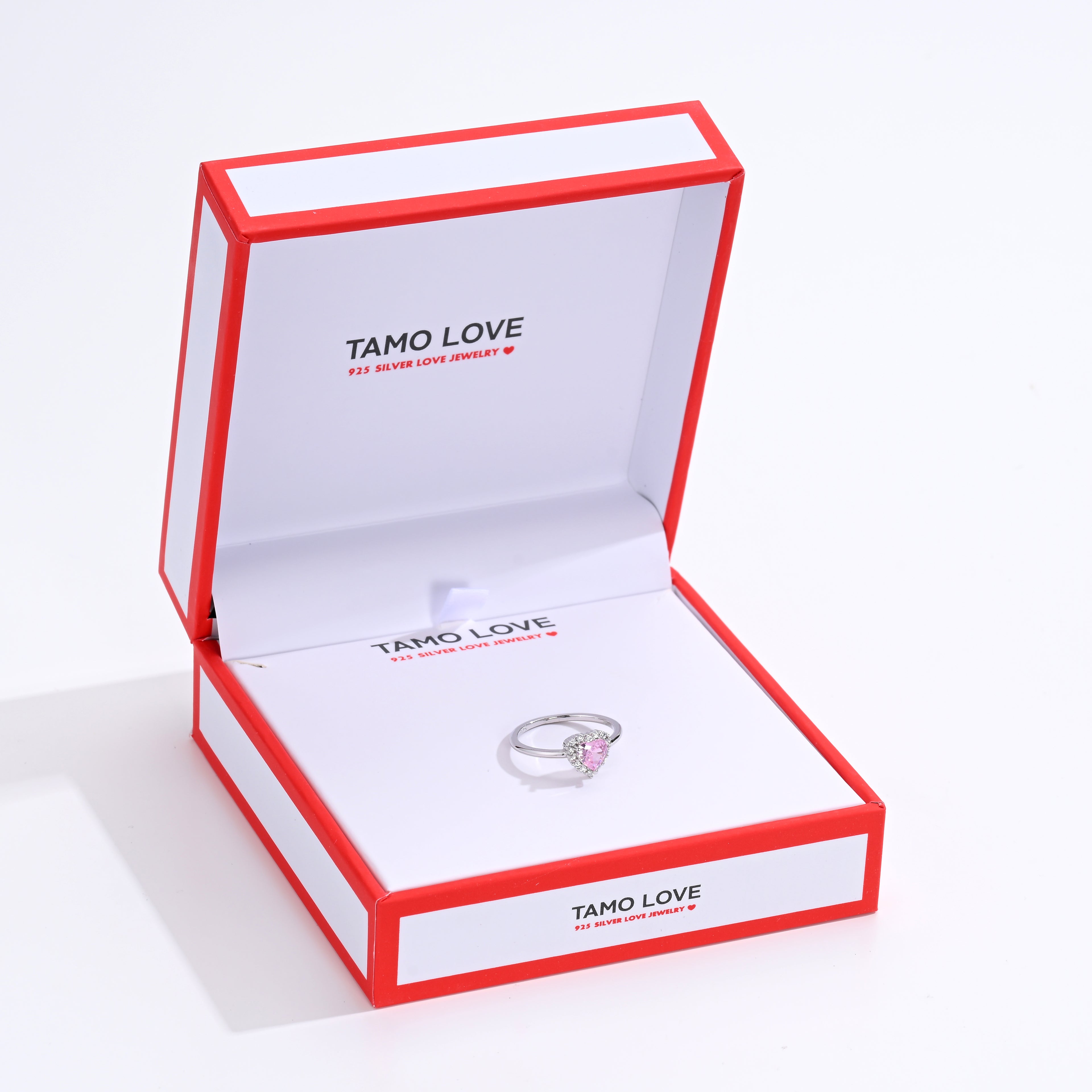 925 Silver Heart  Rings