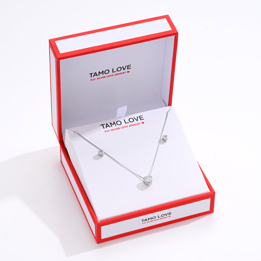 925 Silver Earrings & Necklaces