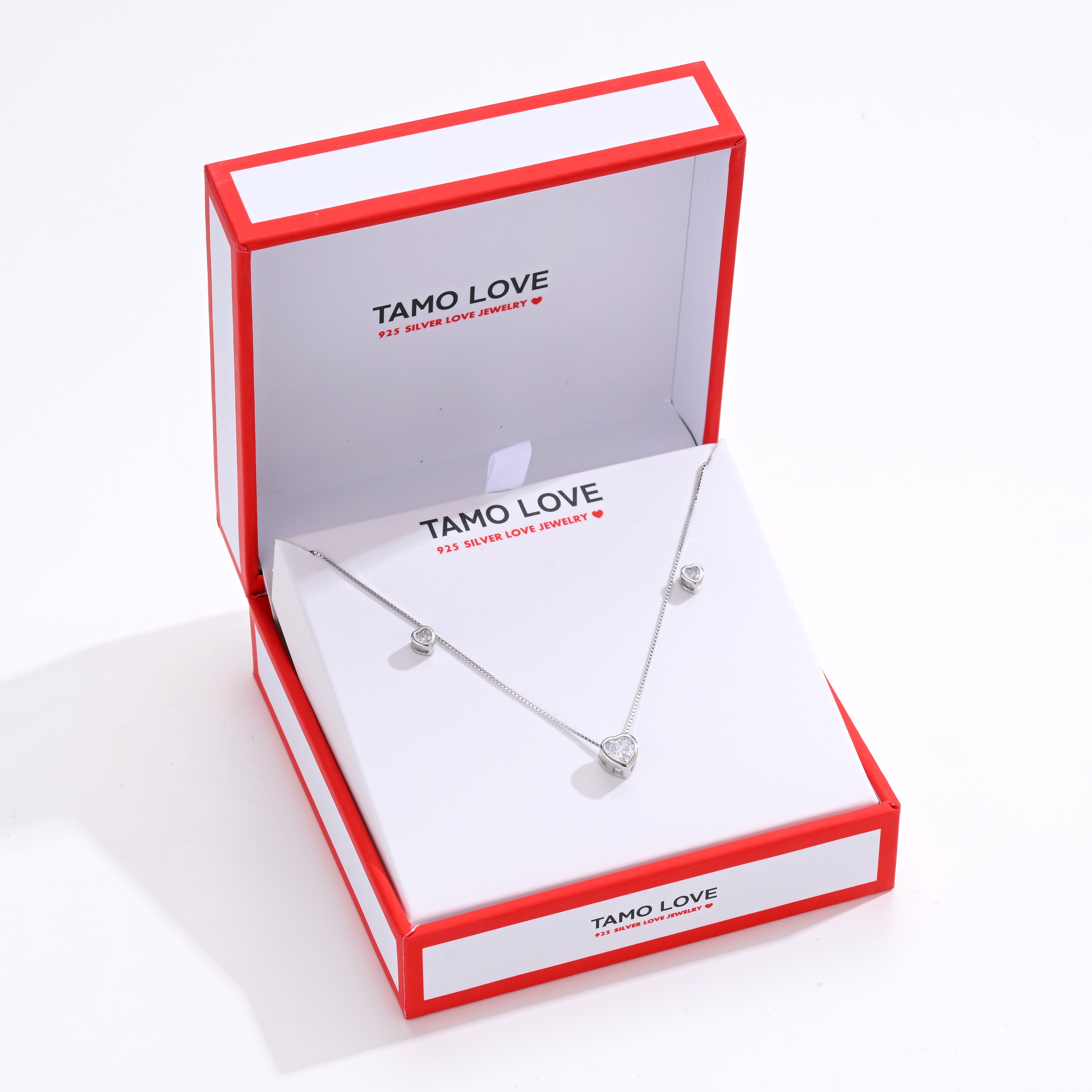 925 Silver Earrings & Necklaces