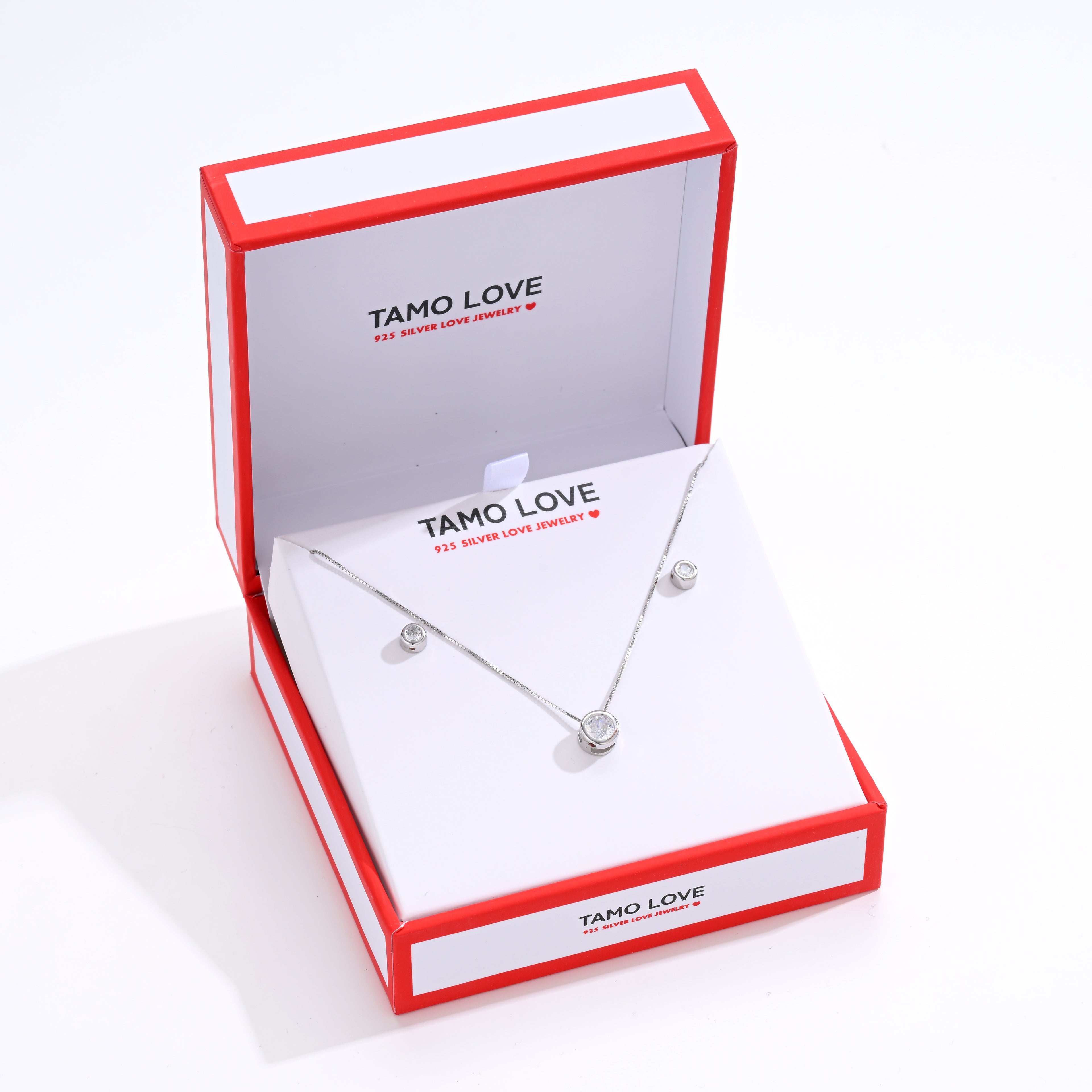 925 Silver Earrings & Necklaces