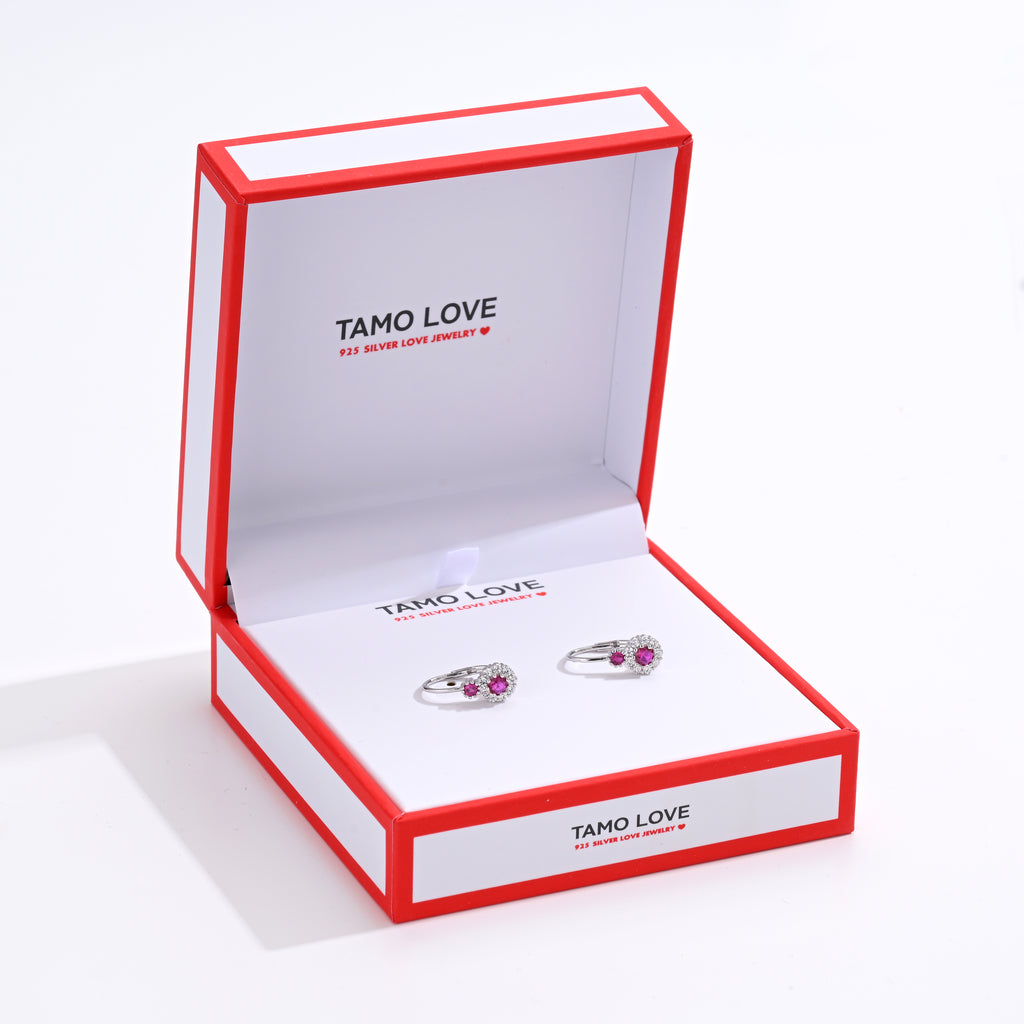 925 Silver French Lock Earrings