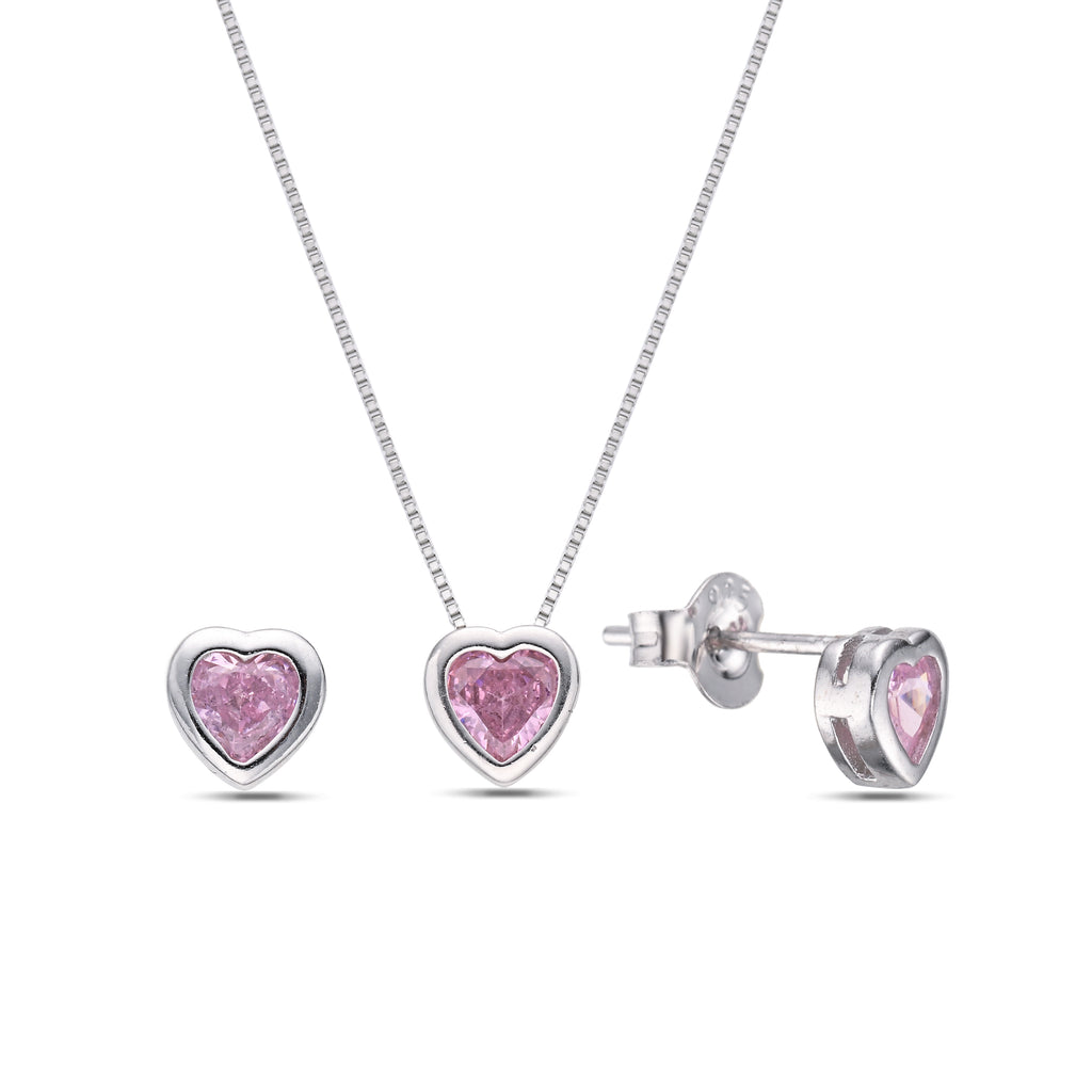 925 Silver Earrings & Necklaces