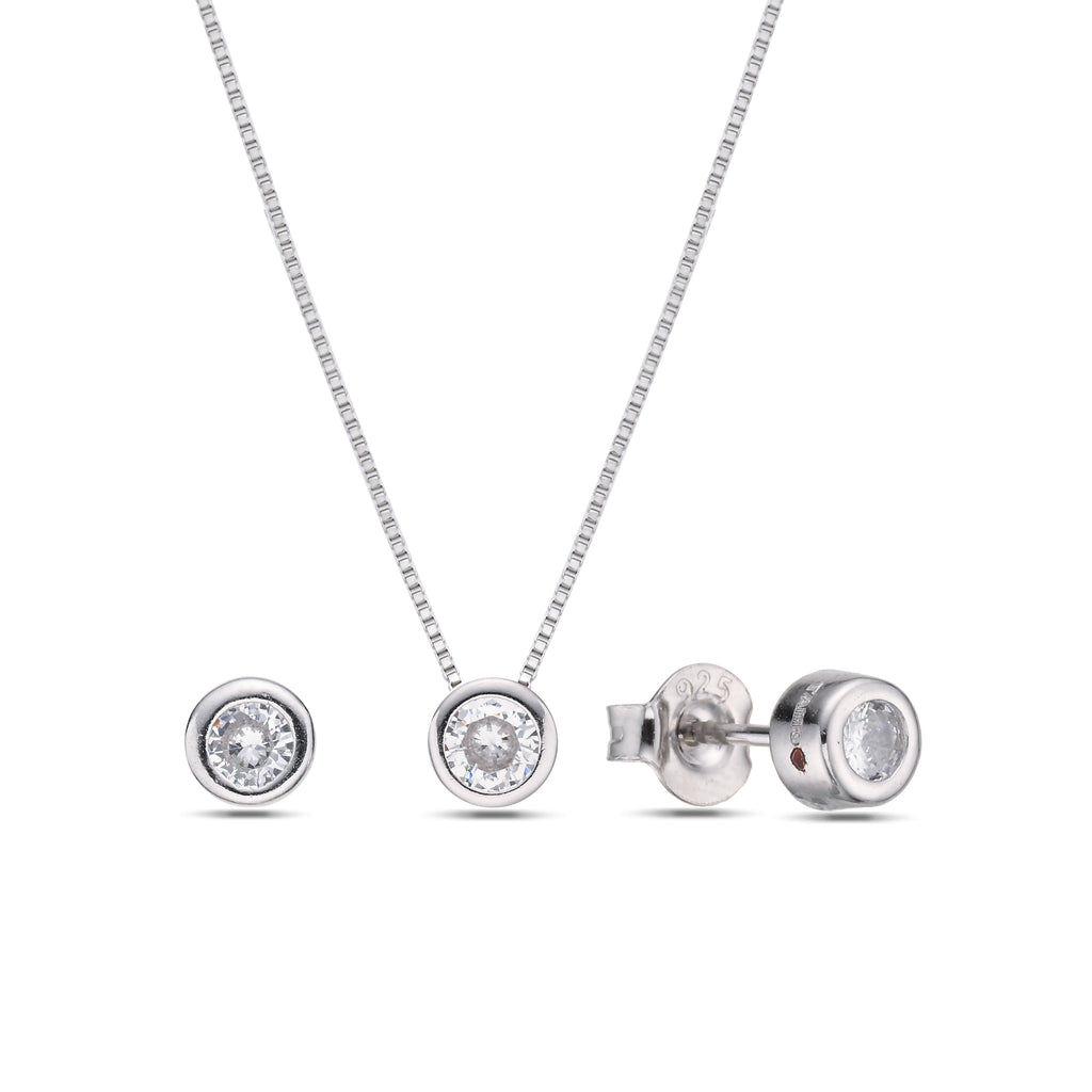 925 Silver Earrings & Necklaces