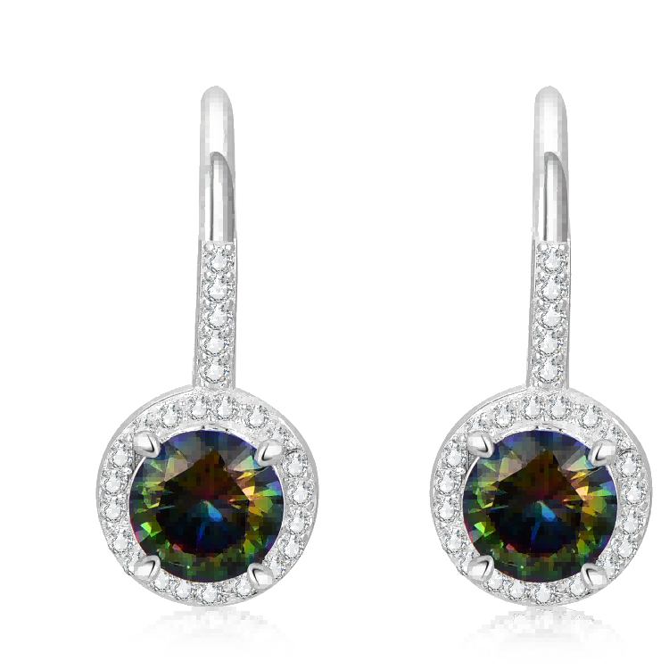 925 Silver French Lock Earrings