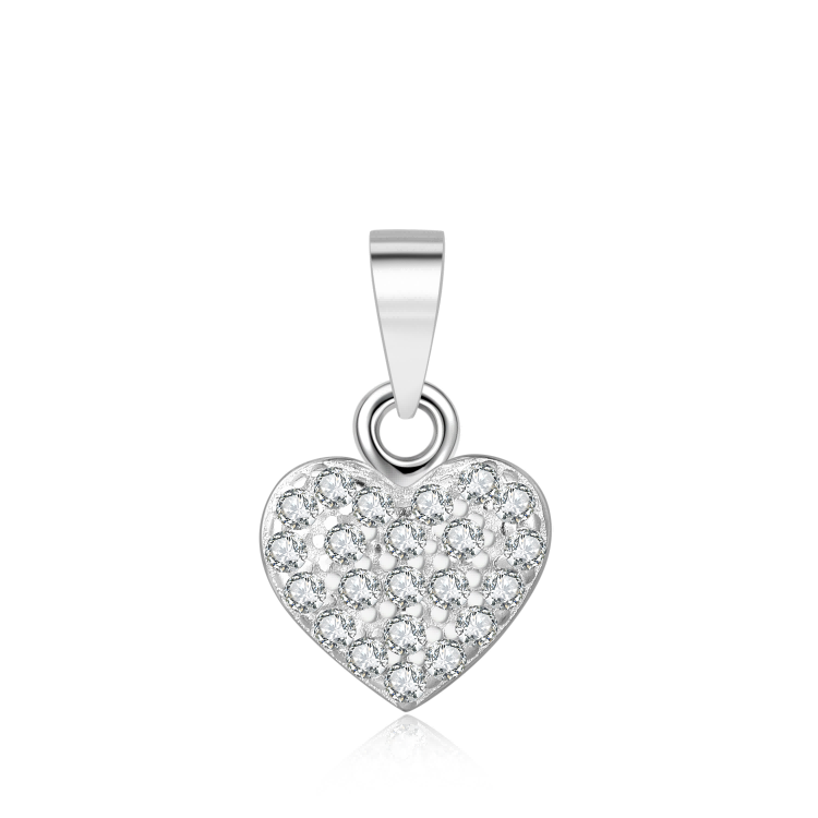 ★TATIANA★ Silver 925 heart ornament necklace NZ2108 MUSINSA | TATIANA (Silver 925) Mini Me Heart Necklace NZ2128