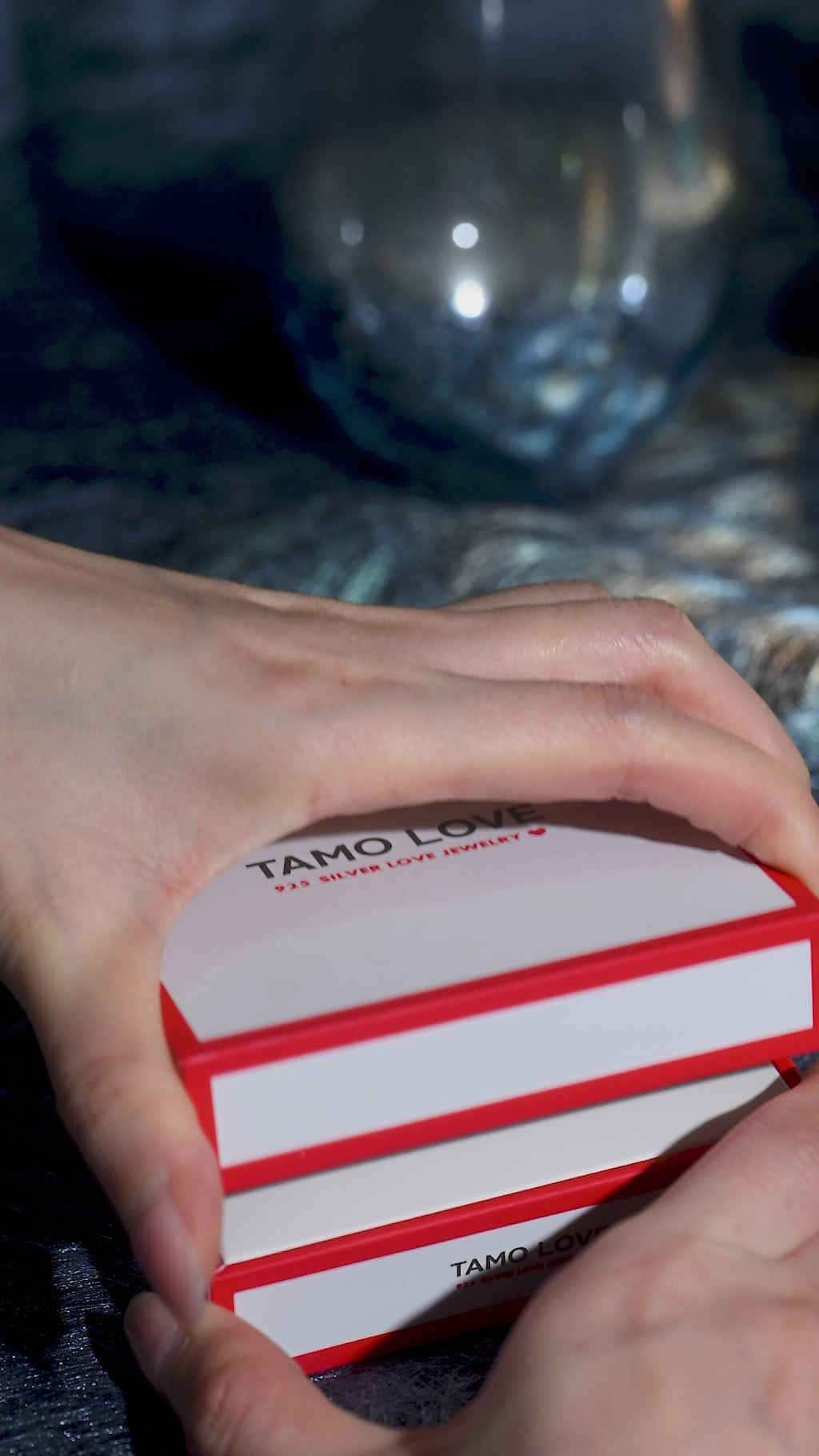 925 Silver Heart Earrings