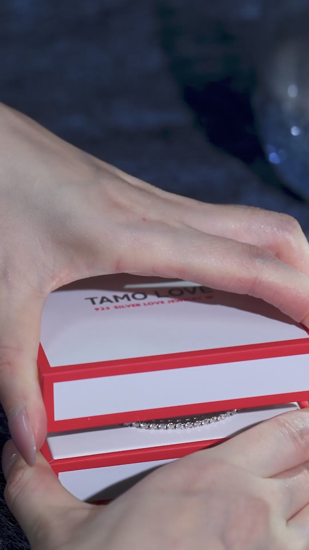 925 Silver Moissanite Bracelets Round 2.25 MM D Color VVS1  3.3 CT