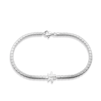 Real 925 Sterling Silver Boy Bracelets Fine Jewelry in Perfect Quality for Women Gift