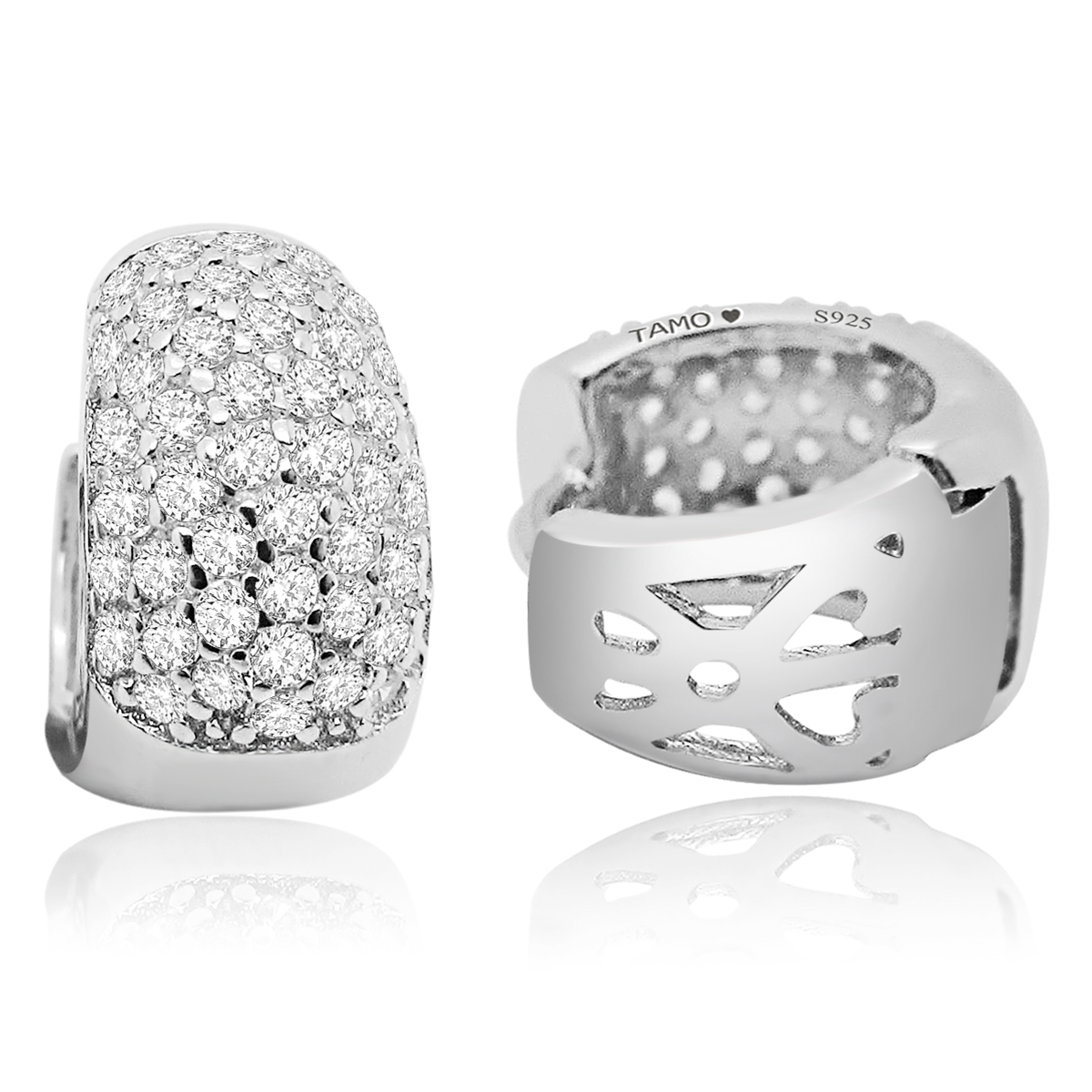 925 Silver Circle Earrings