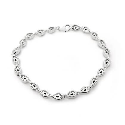 Real 925 Sterling Silver Bracelets in Perfect Quality for Women Gift