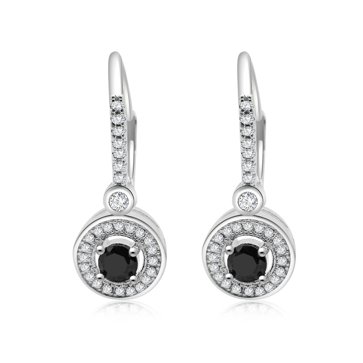 925 Silver French Lock Earrings