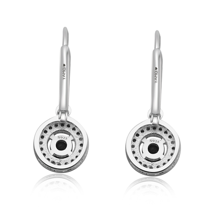 Real 925 Sterling Silver French Lock Earrings