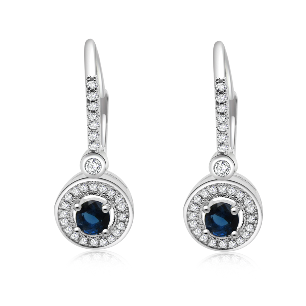925 Silver French Lock Earrings