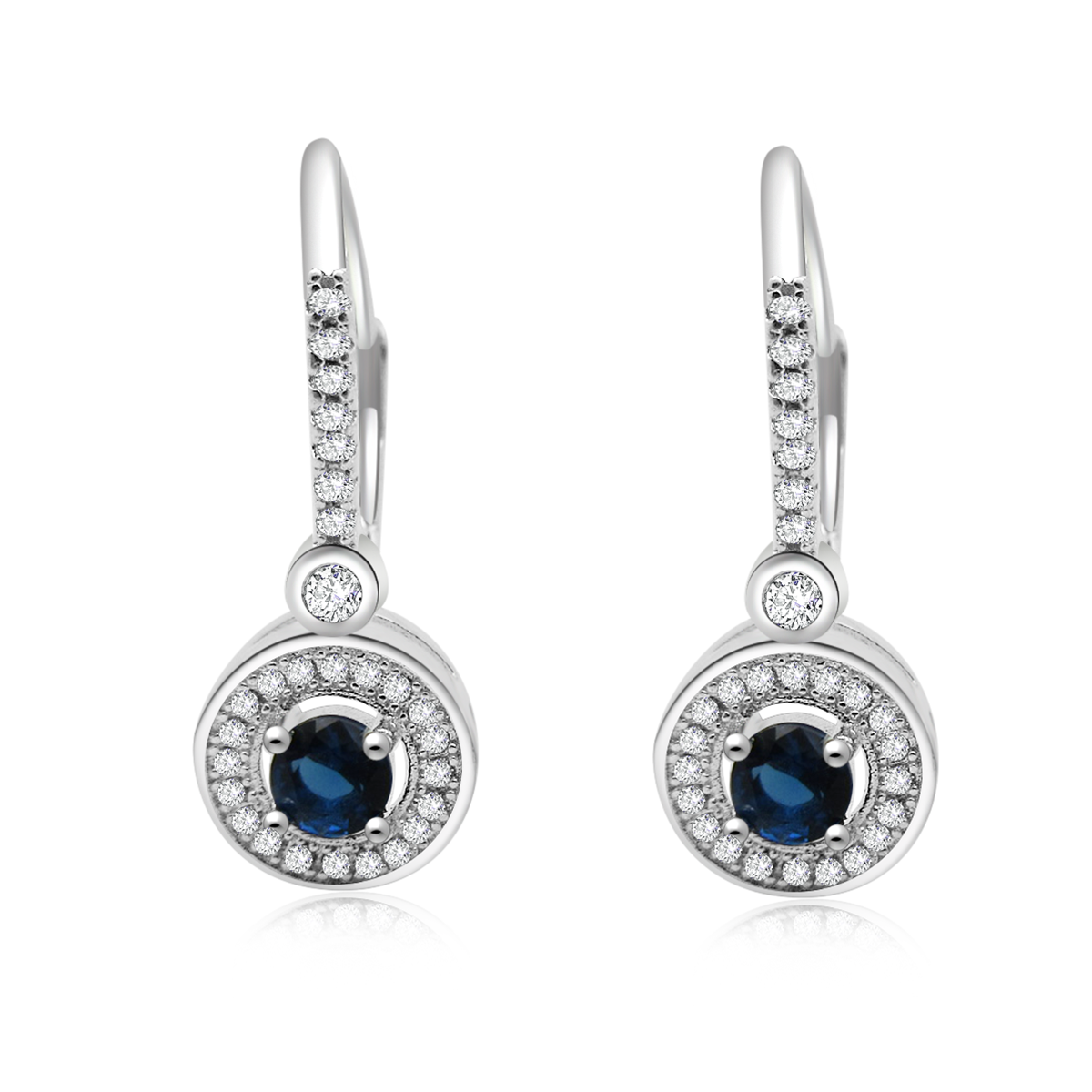 925 Silver French Lock Earrings