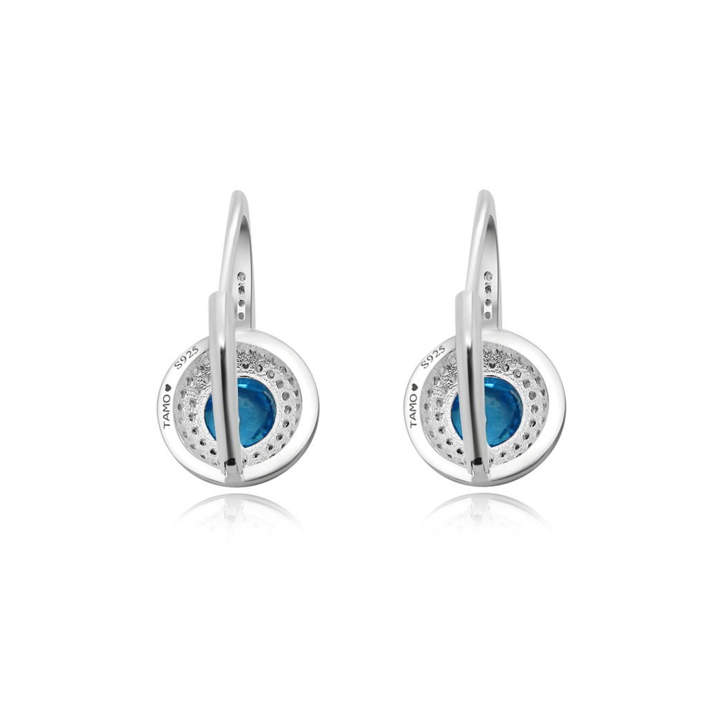 925 Silver French Lock Earrings