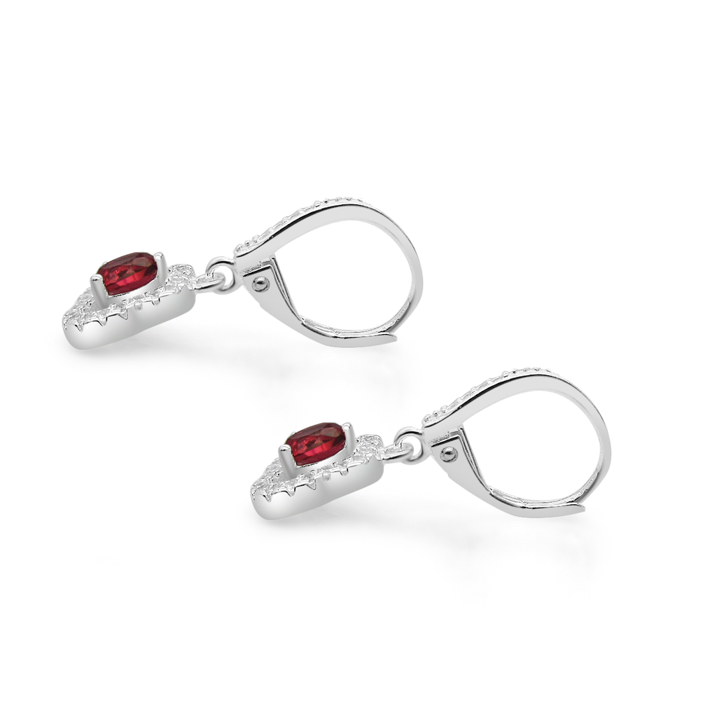 925 Silver French Lock Earrings